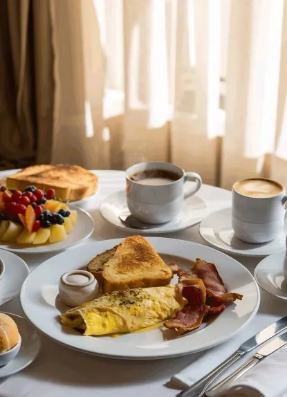 Wake up to Breakfast on us!